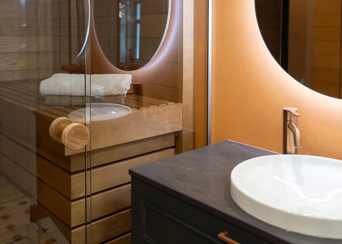 아파트 Ultra Luxury, 140m2, Sauna, Walk-in Wardrobe, Office